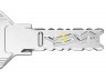 Цилиндр Evva 4KS 72 мм 36x36 ключ-вертушка
