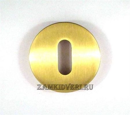 Накладка под кабинетный ключ Olivari Patent SA (мат.латунь)