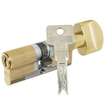 Цилиндр Evva 3KS 67 мм 31x36 ключ-вертушка (латунь)