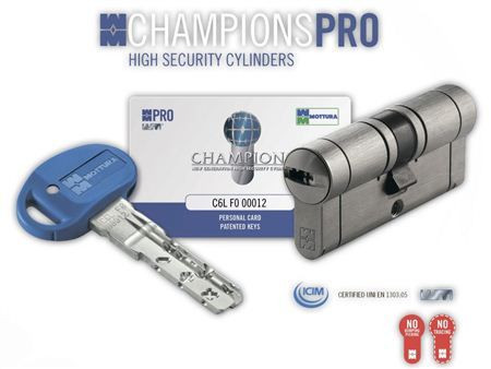 Механизм цилиндровый Mottura Pro Modular CP4D-(72)31/41-С5 ( кл/кл,никель)